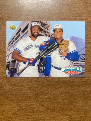 1993 Upper Deck - Teammates Roberto Alomar, Joe Carter #42 - Image 1 of 2