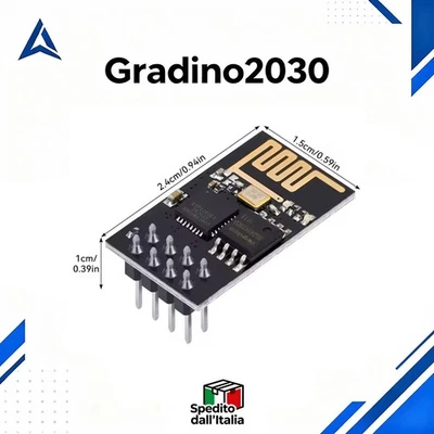 Modulo WiFi ESP8266 ESP-01 scheda seriale UART wireless per Arduino Smart Home - Bild 1 von 3