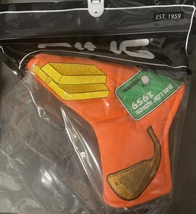 NEW Ping Decal Orange 2022 BLADE Putter Headcover MAGNETIC - Picture 1 of 3