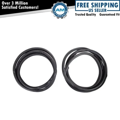 Door Weatherstrip Seal Kit Fits 2011-2022 Jeep Grand Cherokee - Image 1 of 3