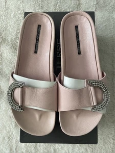 Pied a Terre Diamanté Sandals Size 4 - Picture 1 of 3