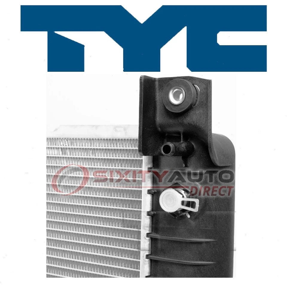 TYC Radiator for 2001-2003 Chevrolet Silverado 1500 HD 6.0L V8 Cooler ul Foto 1 de 4