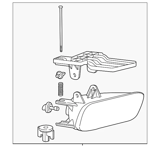 Conjunto de faro antiniebla genuino GM 19433558 Foto 1 de 2
