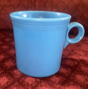 Fiesta Peacock Blue  HOMER LAUGHLIN Mug EUC - Picture 1 of 4