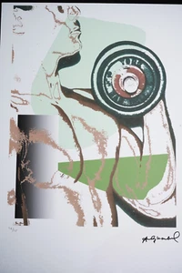 Andy Warhol Lithographie 50x35, gestempelt, signiert, limitiert. - Bild 1 von 6
