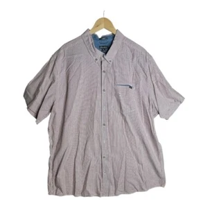 NWT Eddie Bauer Short Sleeve Bainbridge Shirt Canyon Clay Size 3XL Classic Fit - Picture 1 of 9