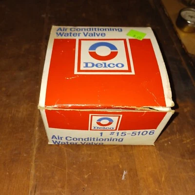 Vintage Genuine HEATER AC Water VALVE OEM GM 1231105 AC DELCO 15-5106 USA Box - Image 1 of 4