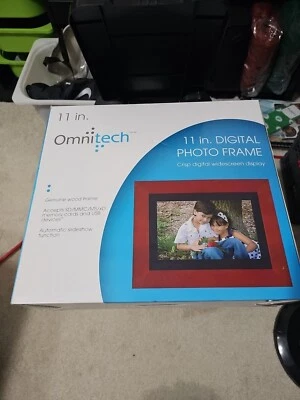 Omnitech 11- Inch Digital Photo Frame - Image 1 of 4