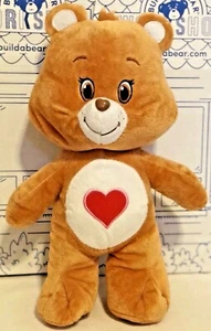 Care Bears Tenderheart Bear Plush Brown Stuffed Animal Kelly Toy Heart Doll 12.5 - Picture 1 of 12