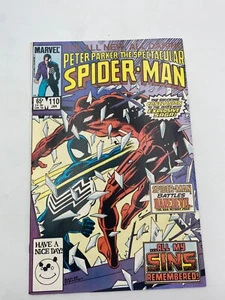 Peter Parker, The Spectacular Spider-Man #110 (1985) Marvel Comics - Picture 1 of 2