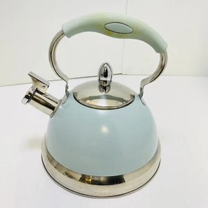 Tetera silbante usada Typhoon Living Collection 2,5 L - azul - Imagen 1 de 10
