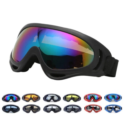 Motorcycle Motorbike Goggles Glasses Motocross MX ATV Dirt Bike Off Road Eyewear Foto 1 de 4