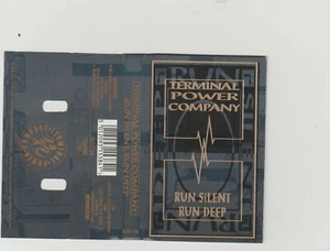 Terminal Power Company- Run Silent, Run Deep UK cassette album 1992 - Picture 1 of 2