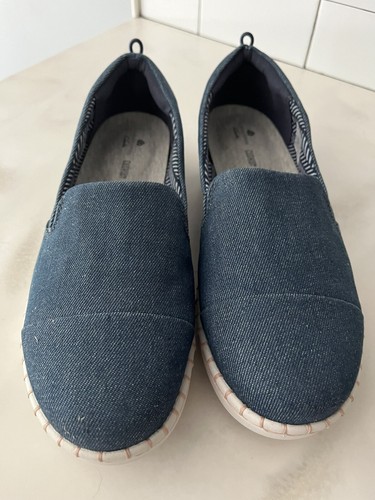 Ballerine donna Clarks blu in tela. Taglia 8 1 2.