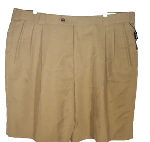 Neu Como Sport Gr. 39 hellbraun Viskose/Poly Plissee elegante Shorts - Bild 1 von 5