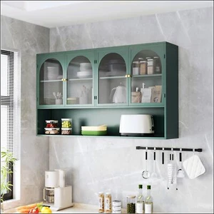 47.25" Four-door Glass Wall Closets, Cupboards - Picture 1 of 17