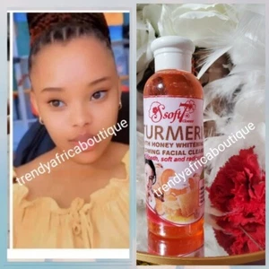 Soft 7 Turmeric With Honey Whitening & Glowing Facial cleanser. Anti Spots × 1 - Picture 1 of 2