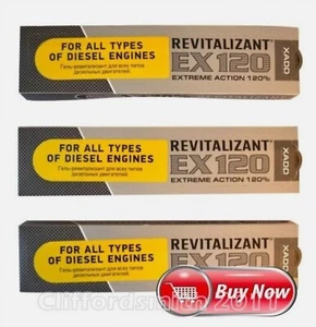 JUEGO DE 3 piezas paquete ecológico original de motor diésel gel revitalizante XADO - Imagen 1 de 3