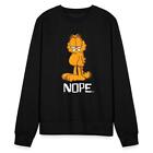 Garfield Nope No No No No No Bock Śmieszny sweter unisex