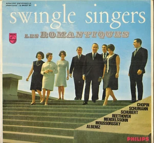 SWINGLE SINGERS "LES ROMANTIQUES" SCAT VOCAL JAZZ LP PHILIPS 844.827 - Picture 1 of 3