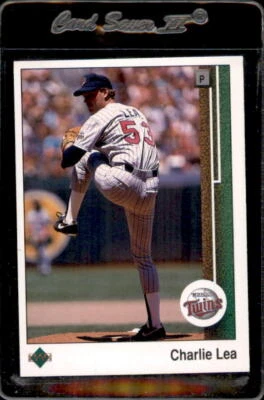 1989 Upper Deck #81 Charlie Lea Minnesota Twins - Nice Card! - Image 1 of 2