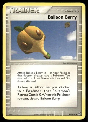 Pokemon Tcg Balloon Berry #84 Pokemon Deoxys NM - Image 1 of 2