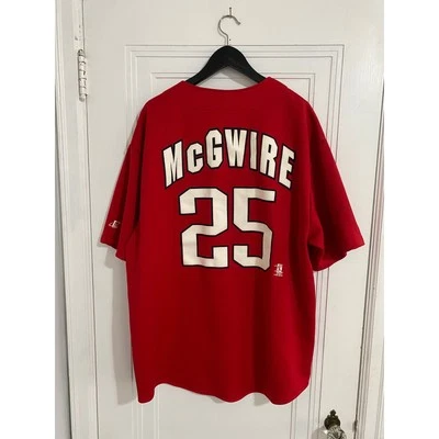Camiseta vintage 1999 Mark McGwire Cardenales de San Luis talla XL Foto 1 de 4