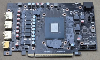 DAMAGED GIGABYTE GeForce RTX 5070 12GB GV-N5070GAMING OC-12GD NO HEATSINK/COOLER - Image 1 of 4