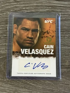 2010 Topps UFC Series 4 Cain Velasquez #FA-CV 1st Auto Mexico - Picture 1 of 2