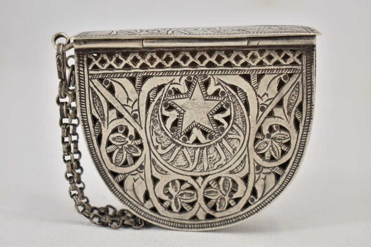 中东银色古董盒| eBay