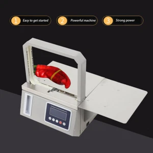 Automatic bundling machine OPP strapping machine Hot-melt Supermarket Vegetable - Picture 1 of 36