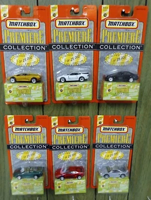Matchbox 1997 premiere collection world class series #19 super cars set NIP - Image 1 of 2
