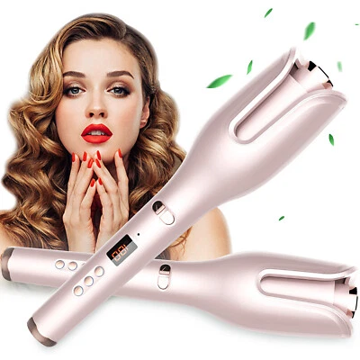 Varita rizadora de cabello automática para peinado 17 engranajes ajuste de temperatura W7U9 Foto 1 de 4