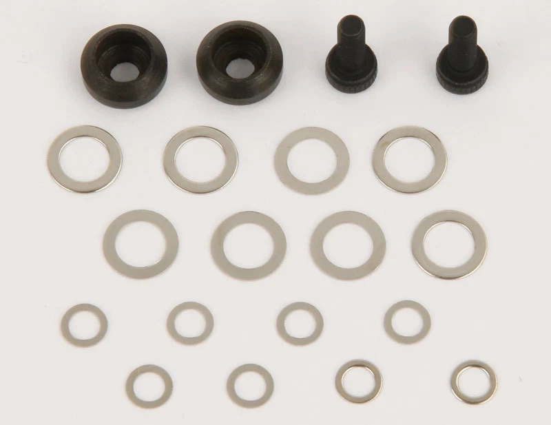 Robitronic  R16017 Shim Set für Kupplungsglocken mit Schraube M3x8mm - Bild 1 von 1