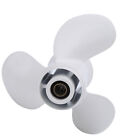 Mariner 3 Blades White Outboard Propeller Aluminum Alloy For 9?7/8X12?F Boat REL