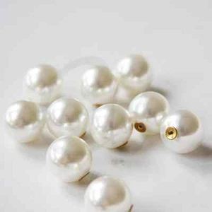 10 Pieces (5 Pair) Plastic Pearl Earring Stopper- Pearl Earring Backing (3291C) - Picture 1 of 1