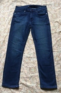 Calvin Klein Jeans Damen Designer Blau 8 Slim Boyfriend Dark Denim Hose Freizeit - Bild 1 von 10