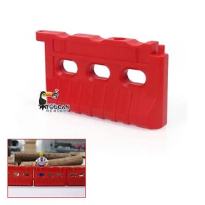 Decorative Traffic Barrier for 1/14 RC Tractor Car Radio Control Dump Truck - Picture 1 of 6