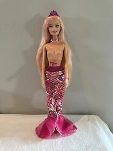 Barbie Mermaid Tale Merliah Doll With Tale, Crown, Necklace - Picture 1 of 6