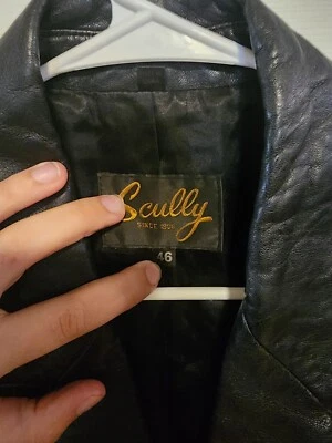 scully leather jacket mens large - Image 1 of 3