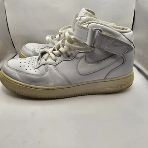 2017 Nike Air Force 1 Mid '07 White 315123-111 Men's 9.5 - Picture 1 of 9