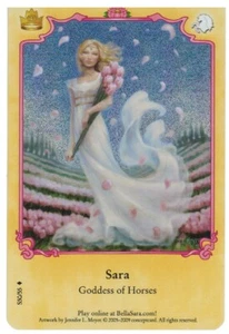 BELLA SARA SERIES 9 - ROYALTY - S50/55 - SARA SHINY/HOLO FOIL CARD - Picture 1 of 8