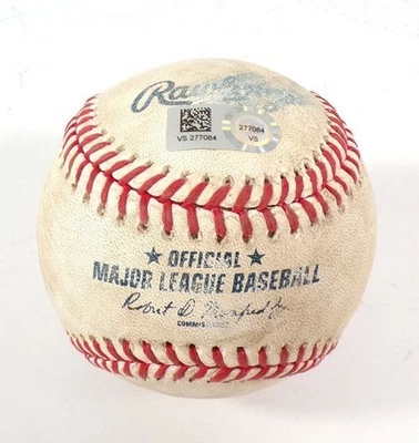 2021 SF Giants @ Pirates Game-Used Baseball Troy Stokes Jr. Sam Selman COA - Image 1 of 4