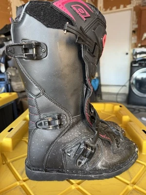 Botas de carreras de motocross O’neal Rider - negras con rosa - para mujer 7  Foto 1 de 4