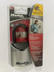 MASTER LOCK Hanging Spare Key Security Storage Realtor Door Gate Lock Box Safe - Picture 1 of 7