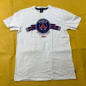 PARIS SAINT GERMAIN PSG Camiseta Hombre Blanca Ici C'est Paris Talla Mediana - Imagen 1 de 10