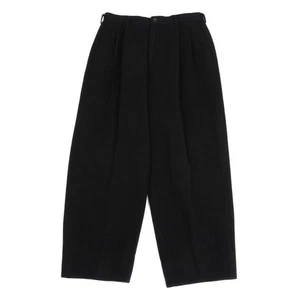 COMME des GARCONS HOMME Wool Nylon Two Tuck Melton Pants Size M(K-158438) - Picture 1 of 12