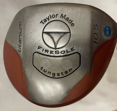 TaylorMade Firesole Tungsteno 10.5 Titanium Bubble R-80 Eje Driver Derecha Foto 1 de 4