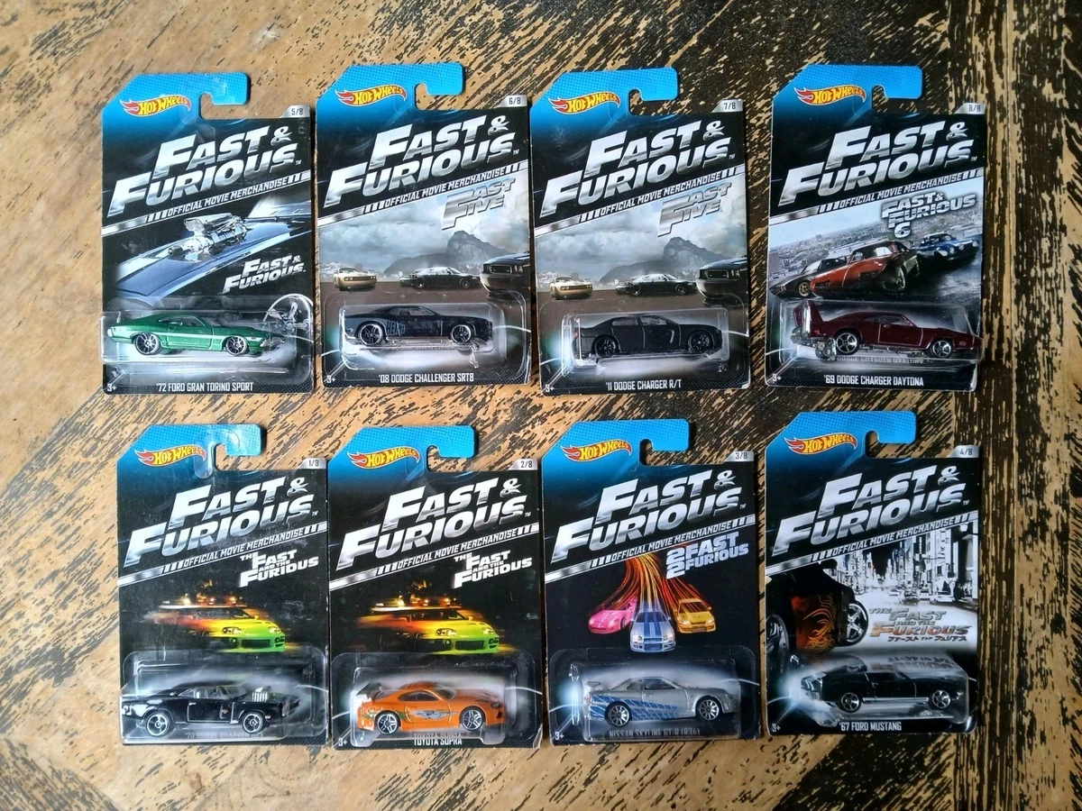 Hot Wheels Fast & Furious Contemporary Manufacture Diecast Cars