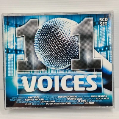 101 Voices 5 CD Compilation Box Set EMI AUS 2012 -MUSIC 5 CD FAT CASE - NEW CASE - Image 1 of 3